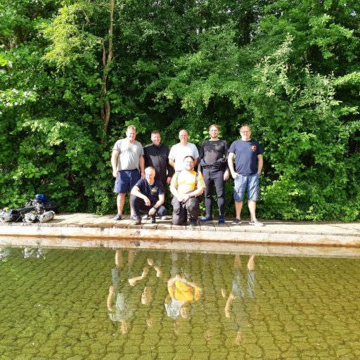 Gruppenbild am Kreidesee